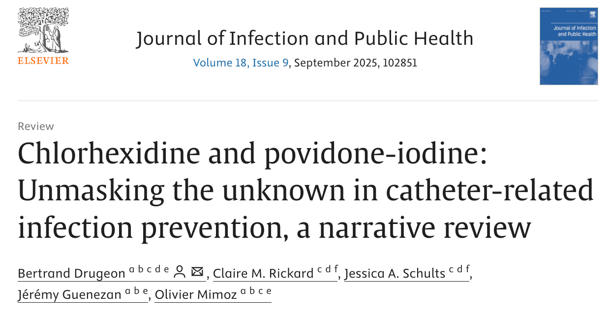 Chlorhexidine vs Povidone-Iodine for Catheter Infection Prevention: Which Is Better? Chlorhexidine vs Povidone-Iodine for Catheter Infection Prevention: Which Is Better?